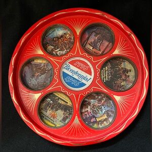 Collectible 1776-1976 Bicentennial Commemorative Drink Tray Tin